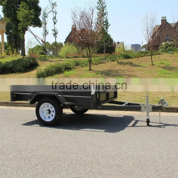 8x5 Chequer Plate Floor Full Welded Trailer