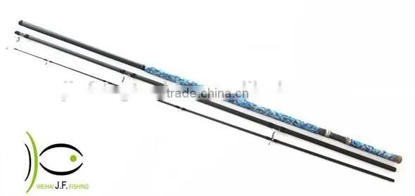 2016 New Series Surf Fishing Rod With Blue Camo Eva New Surf Rod