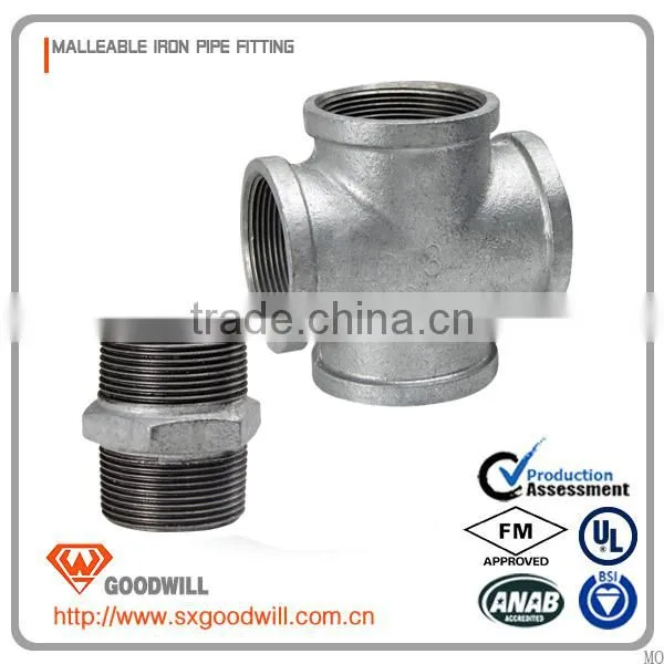 Black Cast Reducing Malleable Iron Pipe Fittings photo-6