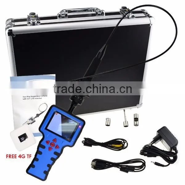 Industrial Rotation 1Meter 1M Borescope Endoscope/ Snake Scope 5.5mm Diameter Video Inspection Camera + 6x Magnification photo-2