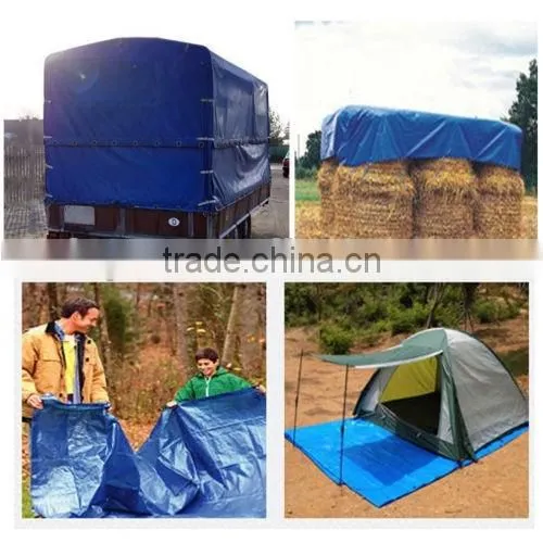 Clear Woven Waterproof Round Bale Hay Tarps Cover, China Tarpaulin Factory photo-3