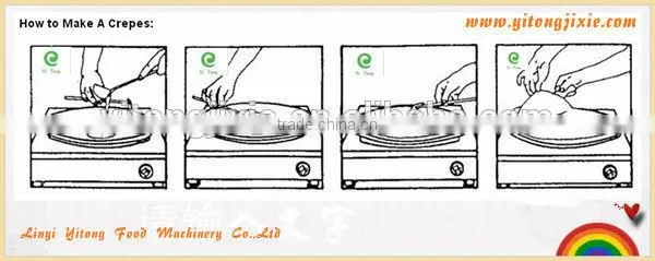 Cheap Price of Electric Non-stick Family Crepe Maker in Linyi photo-4