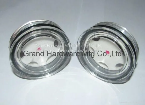 Polycarbonate Oil Sight Glass,BSP G Thread,Metric Thread Plastic Oil Levels photo-5
