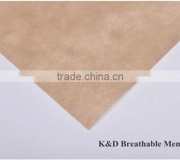 Water Proof Non Woven Raw Material Breathable Membrane Single Ply Roofing photo-3