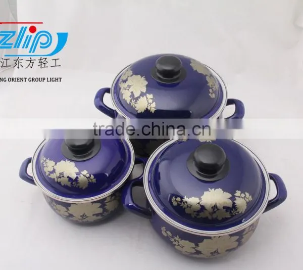 ENAMEL CASSEROLE DARK COLOR photo-6