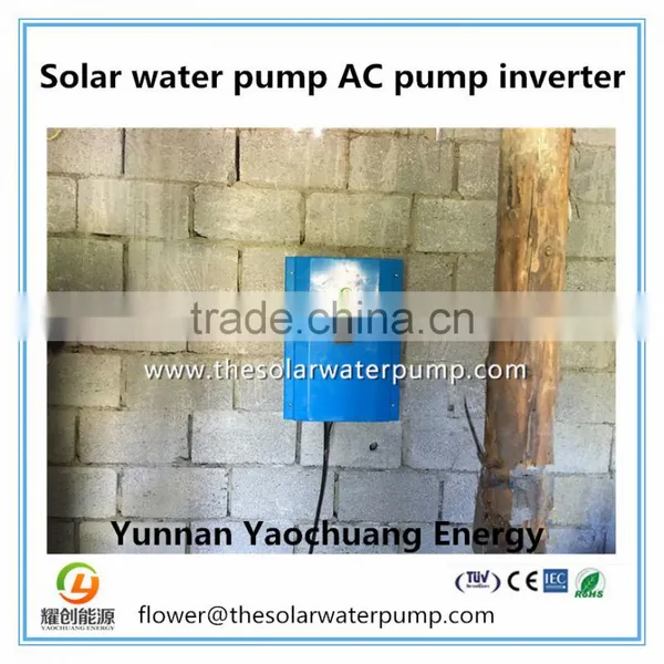 Three Phase/single Phase DC to AC Solar Water Pump Inverter Converter 0.4kw-45kw photo-2