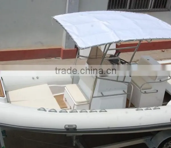 Hot Sale Fiberglass Hull Yacht Boat RIB830A photo-3