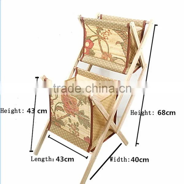 Wood Shelf Hanging Storage Baskets/magazine Rack Newerpaper Rack photo-6