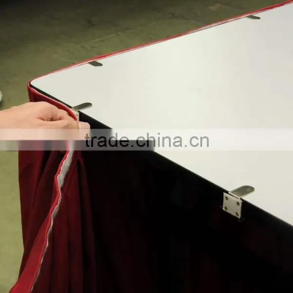 Hotsale Red Wedding Party Table Skirting photo-2