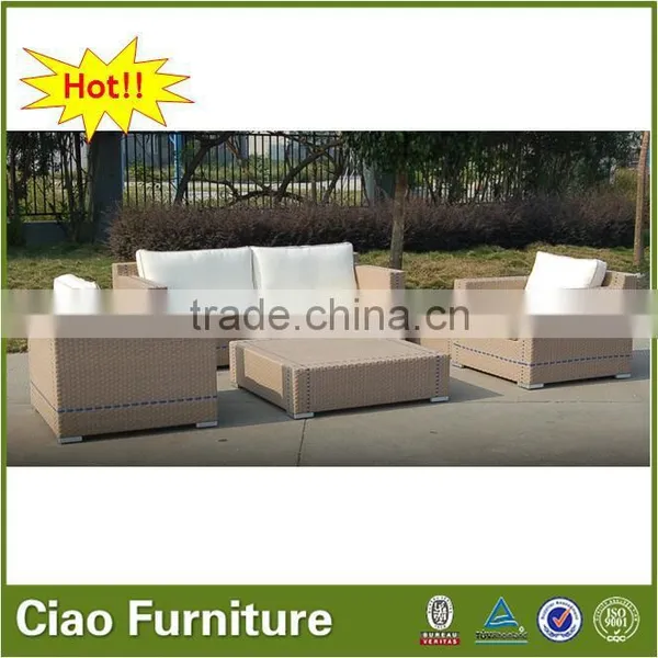 Big Size Outdoor Sofa Set Rattan Garden Furniture photo-6