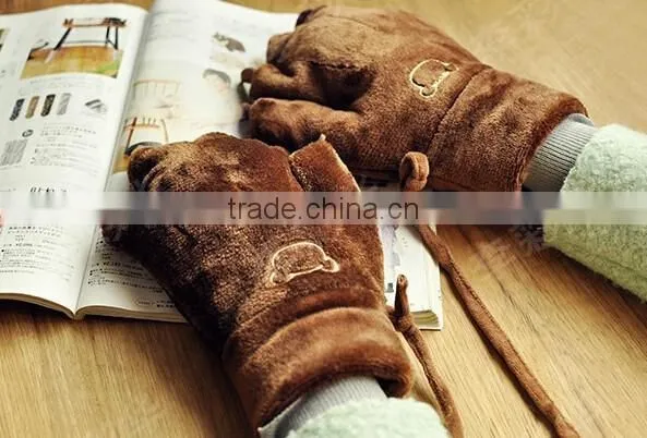 Personalized Winter Gloves Fashion Winter Heated Gloves Paws Warm Gloves Wholesale photo-2