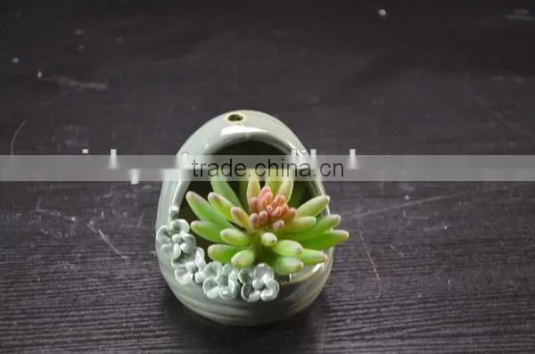 Factory Ceramic Handmade Flower Pot for Garden Plant Decoration photo-2