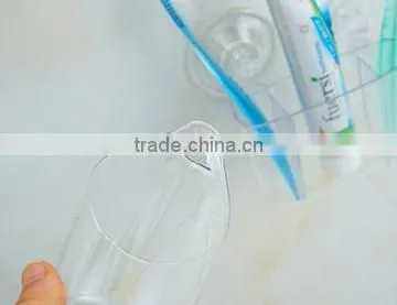 Plastic Transparent Toothbrush Holder Combination Set photo-3