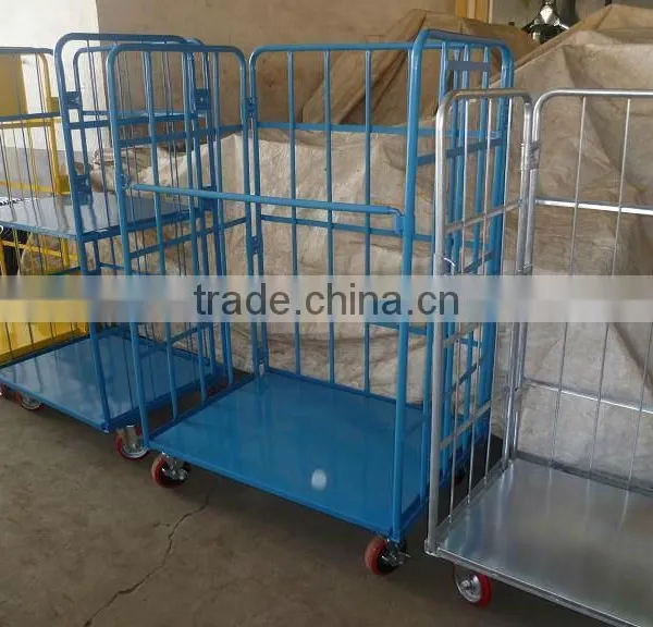 Collapsible Steel Wire Mesh Storage Roll Container photo-5