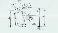 Hard Alloy Products for Coal Excavaying Tools--To Mount the Bit Drilling Into the Coal Bed and Incompetent Bed Reelingly