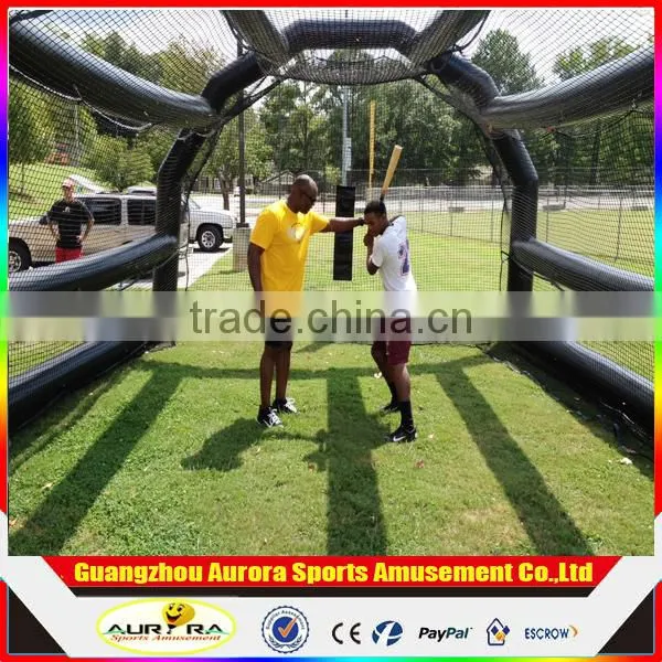 Inflatable Batting Backstop Tent for Baseball Field or Playground