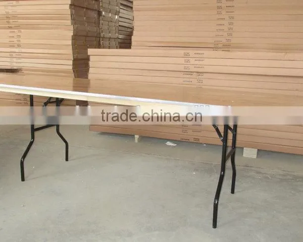 High Quality Folding Dining Wooden Banquet Tables Wholesale for Sale photo-3