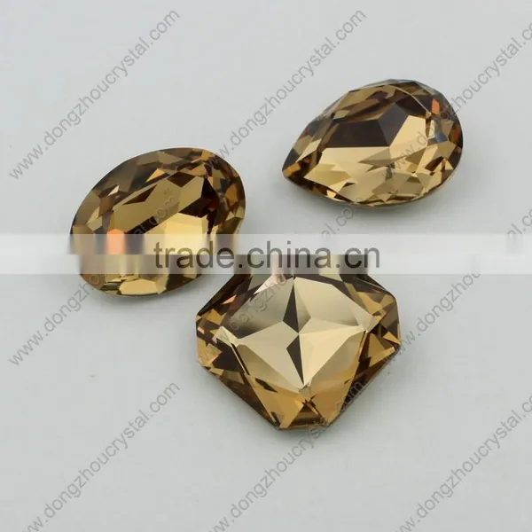 Point Back Crystal Rhinestone for Wedding Dresses Accessories photo-3