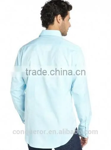 Aqua Textured Check Cotton Front Shirt (201411129) photo-2