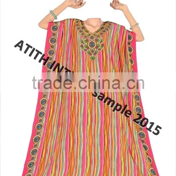 DIGITALLY PRINT MICROFIBER KAFTANS photo-4