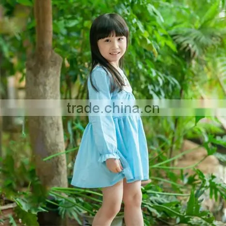 2016 Newest Spring Baby Dresses Girl Wholesale Girls Boutique Girls Cotton Clothing photo-3