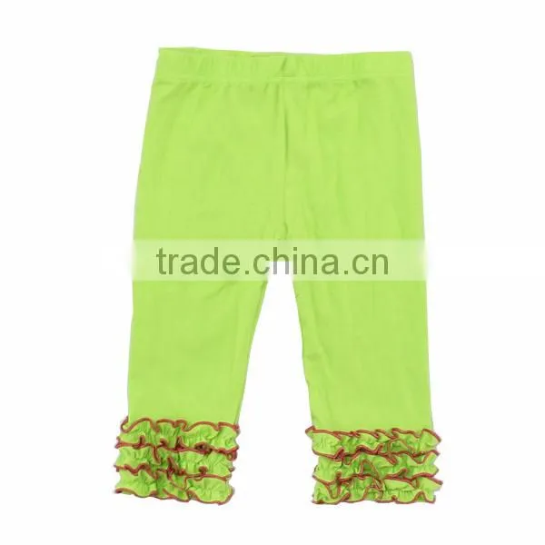 Wholesale Icing Sew Sassy Ruffle Leggings Girls Jeans Deinm Pants photo-3