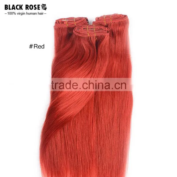 8A Wet and Wavy Virign Brazilian Hair African American Clip in Human Hair Extension photo-6
