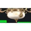 Marble Stone European Copper Chandelier,european Copper Lamp With Marble photo-2