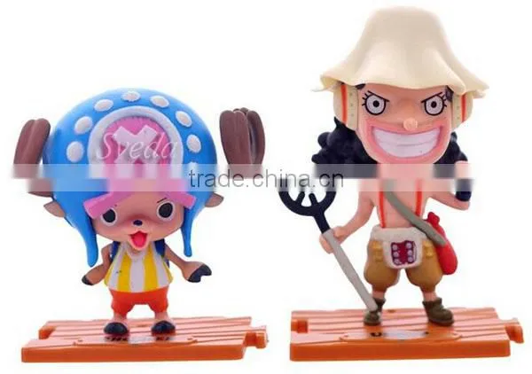 Hot Japanese Animation One Piece Action Figure PVC Doll Toys One Piece Q Version Figure photo-6