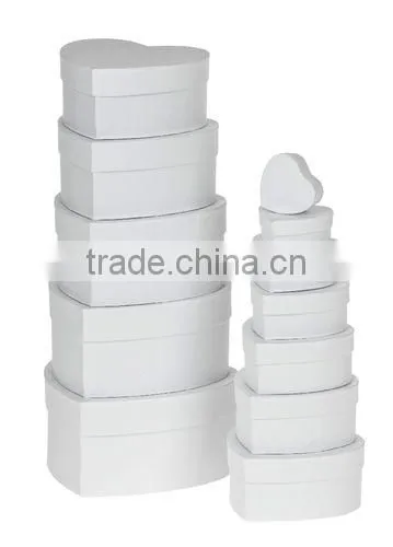 New Sets of 12 Storage Heart Boxes Set of 12 Stacking Storage Boxes Home Decoration Gift photo-2