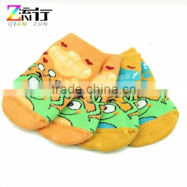 Baby Yellow Socks/wholesale Custom Baby Socks/Cute Cotton Socks