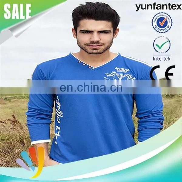 2017 Latest New Fashion Custom Emb Blue Polo Shirt photo-5