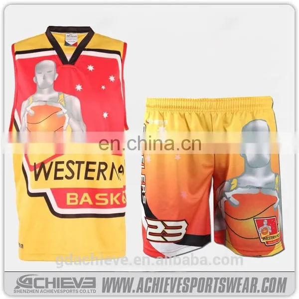 Reversible Basketball Jersey 2017 Blank Jerseys Custom Jersey Basketball Uniforms photo-5