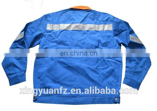 100% Cotton Reflective Strip Welding Jackets for Men photo-5