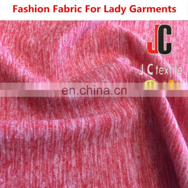 JC-K671141 China Supply Polyester Loose Gauze Jacquard Hacci Knit Fabric for Spring Wear photo-2