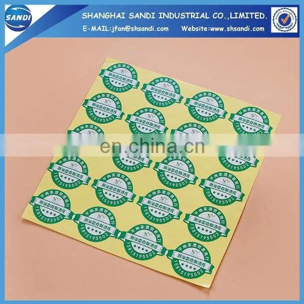 Full Color Printed Adhesive Paper Custom Sticker Sheet photo-6