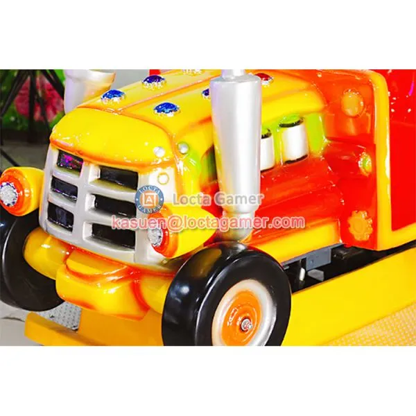 Zhongshan Amusement Kiddie Rides Rocking Machine Car 2 Seat Tractor photo-4