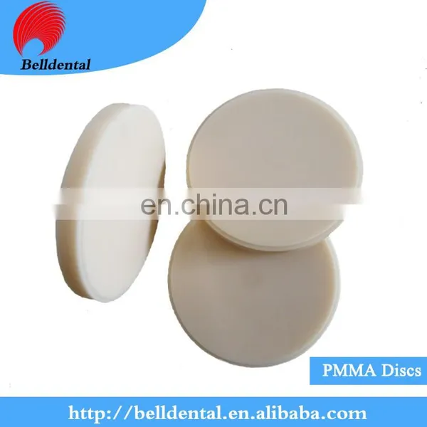 CAD CAM Dental Laboratory Consumable Material, PMMA Milling Casting Blank
