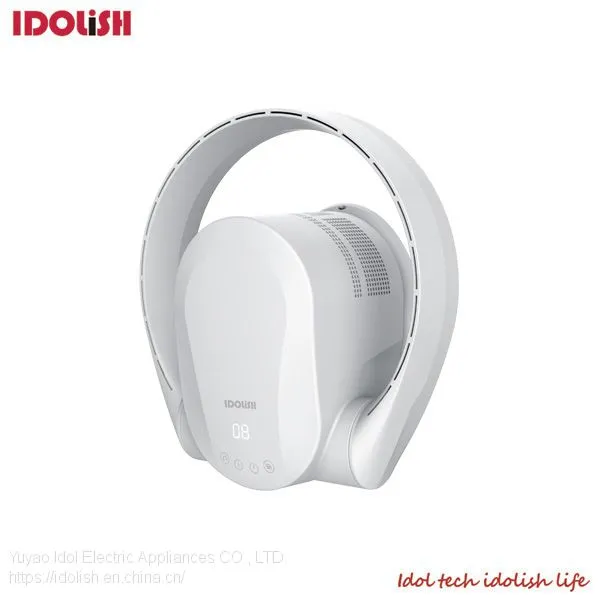 2019 Hot Sales OEM New Design Wall Mounted Leafless Fan and Desk Mounted Tabletop Bladeless Fan photo-2
