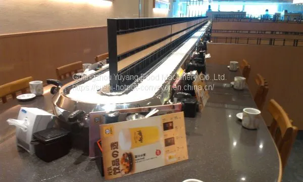 Rotary Sushi Conveyor Belt System Manufacturer: Michaeldeng@gdyuyang.com photo-4