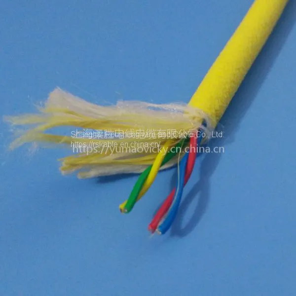 Rov Wire Umbilical Cable Anti-dragging & Acid-base Yellow & Blue Sheath photo-2