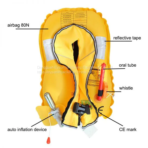 Eyson Kids Children Inflatable Life Jacket 80N Automatic photo-4