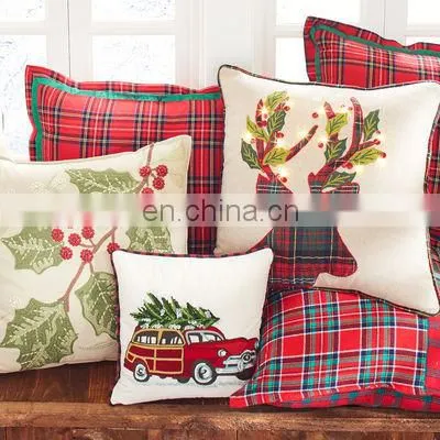 Best Selling Red Christmas Led Cushion photo-5