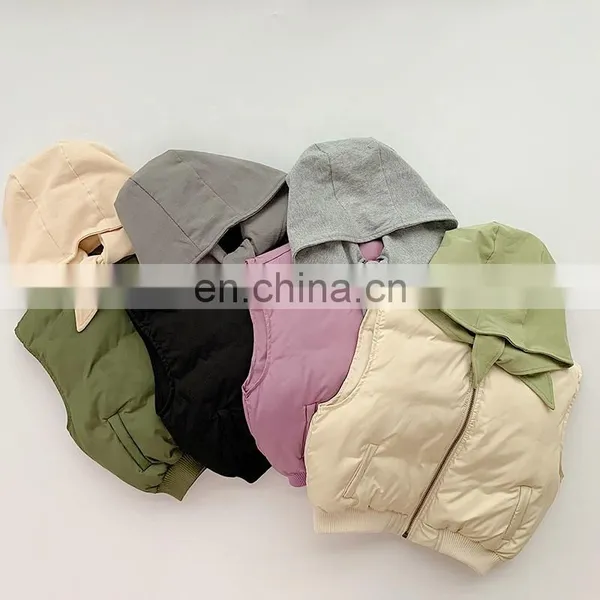 6199 Children Clothes Re-order Best Seller Children's Warm Winter Vest photo-6