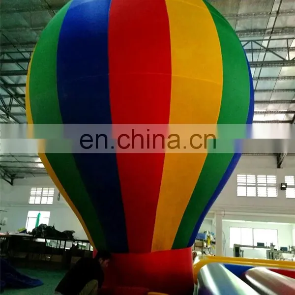 5m Tall Outdoor Advertising Inflatable Ground Balloon Hot Air Balloon For Event Decoration on Sale photo-5