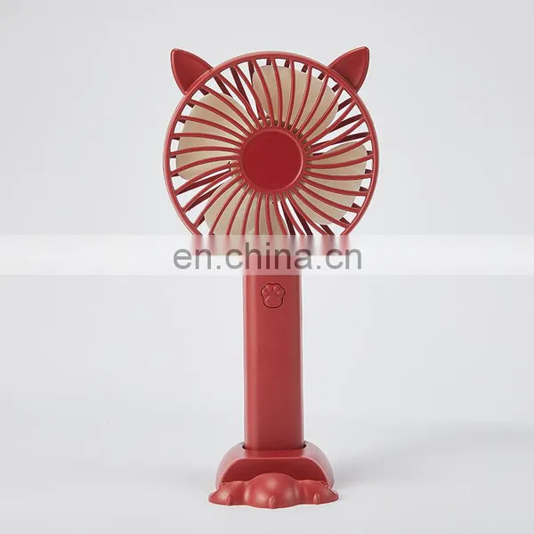 2022 New Arrival For Summer 3000mAh Large Battery Capacity Multifunctional USB Rechargeable Foldable Mini Fan photo-5