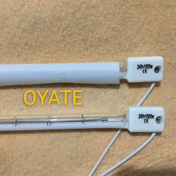 OEM 618mm 1800w Infrared Quartz Heating Elements Shortwave Infrared Lamps for Heating photo-5