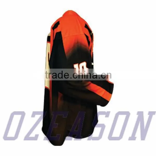 Customized Reversible Sublimated Hockey Jersey/cheap European Sublimated Hockey Jersey photo-3