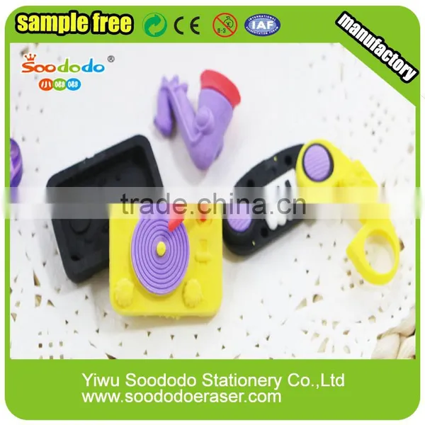 Collectible Musical Instruments Shaped Erasers Quality Choice