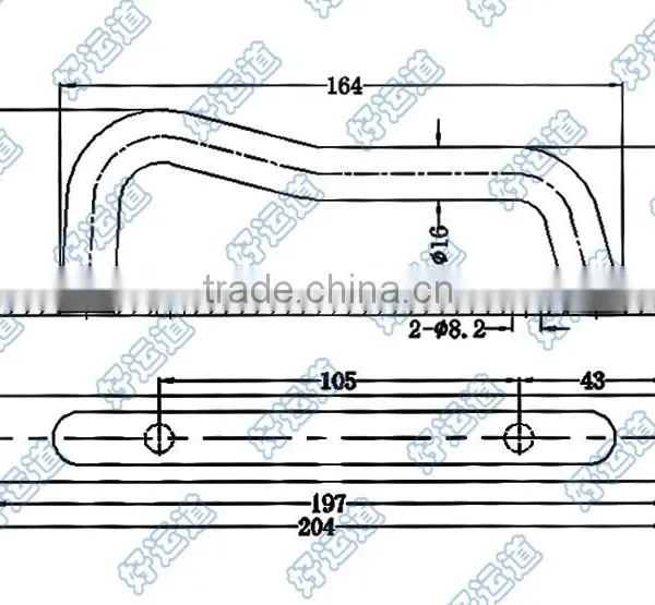 02500 Trailer Door Handle photo-2